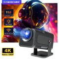 4K Android 11 Projector Native 1080P 390ANSI HY320 Dual Wifi6 BT5.0 1920*1080P Cinema Portable Projetor Upgrated HY300